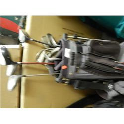 GOLF BAG AND CLUBS