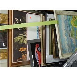LOT OF FRAMED AND OTHER PICTURES