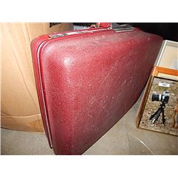 SUIT CASE - BURGANDY