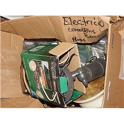 BOX OF ELECTRICAL & 1 OTHER BOX =2