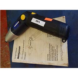 CORDLESS SCREWDRIVER - MASTER CRAFT