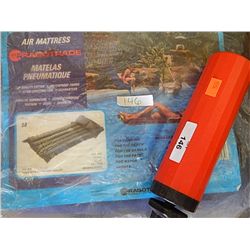 HAND PUMP & AIR MATTRESS