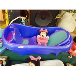 BABY TUB AND MINNIE MOUSE