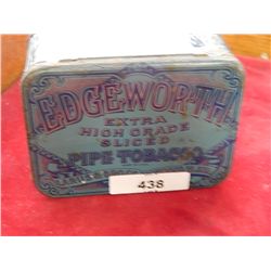 VINTAGE EDGEWORTH TOBACCO TIN