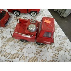 METAL FIRE TRUCK - WITH BELL - BUDDY