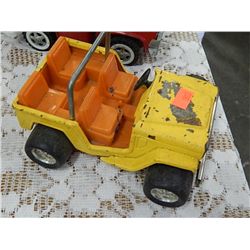 METAL JEEP - YELLOW - BUDDY