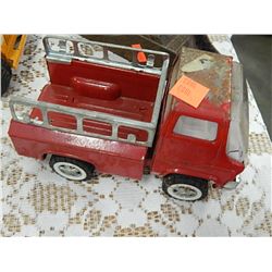 METAL FIRE TRUCK - MARX