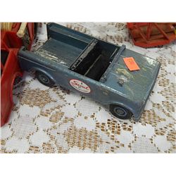 METAL JEEP - SCOUT BY INTERNATIONAL - BLUE