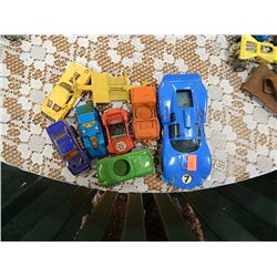 LOT OF METAL AND OTHER CARS - TOOTSIE AND OTHER - 8 PC