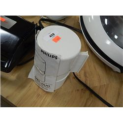 PHILIPS TRAVEL DUO HOT FOOD/BEVERAGE MAKER