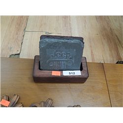 DODGE PRODUCT - SLATE COASTERS - 4 PC