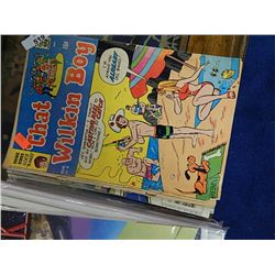 STACK OF VINTAGE COMICS