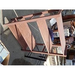 SHELF UNIT - ALL WOOD
