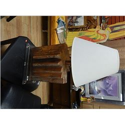 COPPER BASE TABLE LAMP