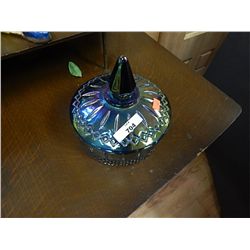 CARNIVAL GLASS - IRODECENT - CANDY DISH