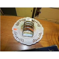 NAPKIN HOLDER AND COLLECTABLE PLATE