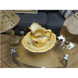 WASH BASIN AND JUG SET