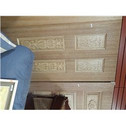 SOLID MAHOGANY DOOR - CARVECD