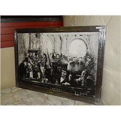 FRAMED PRINT - MAKE ROOM FOR THE BAD GUYS