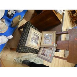 VINTAGE OAK SIDE CHAIR