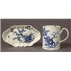 Image 1 : two worcester hand-painted blue and white porcelain items…