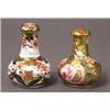 Image 1 : two spode hand-painted porcelain scent bottles…