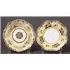 Image 1 : two 19th century english porcelain bird motif plates…