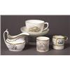 Image 1 : four 19th century english BAT-PRINTED porcelain items…