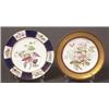 Image 1 : two WEDGWOOD ARTIST-SIGNED hand-painted porcelain cabinet plates …