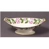 Image 1 : spode hand-painted creamware floral motif bowl…