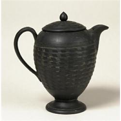 spode black basalt coffee pot…