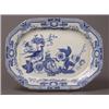 Image 1 : exotic bird pattern blue transfer ironstone platter…