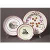 Image 1 : three 19th century english purple lustre items…