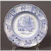 Image 1 : two 19th century english arctic scenery pattern blue transfer items…
