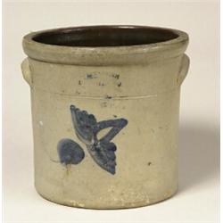 quebec STONEWARE CROCK…