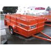 Image 2 : High Sided Car Trailer # 9659E