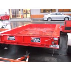 Heavy Duty Single Axle Trailer #7766P