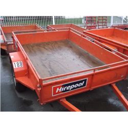 Single Axle Car Trailer # Y1149