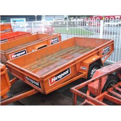 Single Axle Car Trailer # W4357