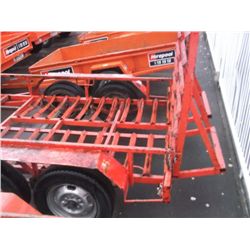 Tandem Axle Machinery Trailer # 6129N