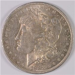 1882-O/S MORGAN DOLLAR AU-58
