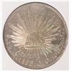 Image 2 : 1853 8 REALES MEXICO NNC MS-60