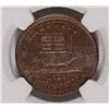 Image 2 : 1837 HARD TIMES TOKEN HT-34 ILLUSTRIOUS PREDECESSOR NGC MS-62 BN