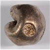 Image 1 : 1809-1824 1 BAHT SILVER THAILAND RARE EARLY TYPE 2 CHAKRAS