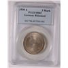 Image 1 : 1930 A GERMANY RHINELAND 3 MARK PCGS MS-65