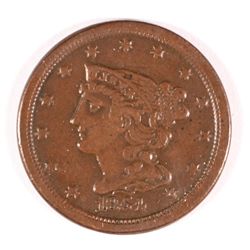 1854 HALF CENT XF-45