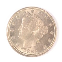 1883 N/C V-NICKEL MS-65