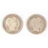 Image 1 : (2) BARBER DIMES (11, 16)