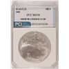 Image 1 : 2000 AMERICAN SILVER EAGLE, PCI MS-70!  RARE!  TRENDS PRICE $1150.00