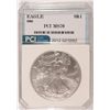 Image 1 : 2005 AMERICAN SILVER EAGLE, PCI MS-70!